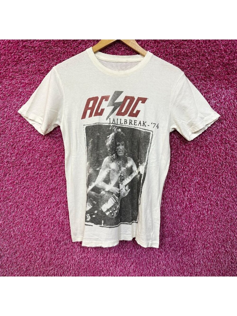 AC/DC Jail Break Angus Young women’s top Med